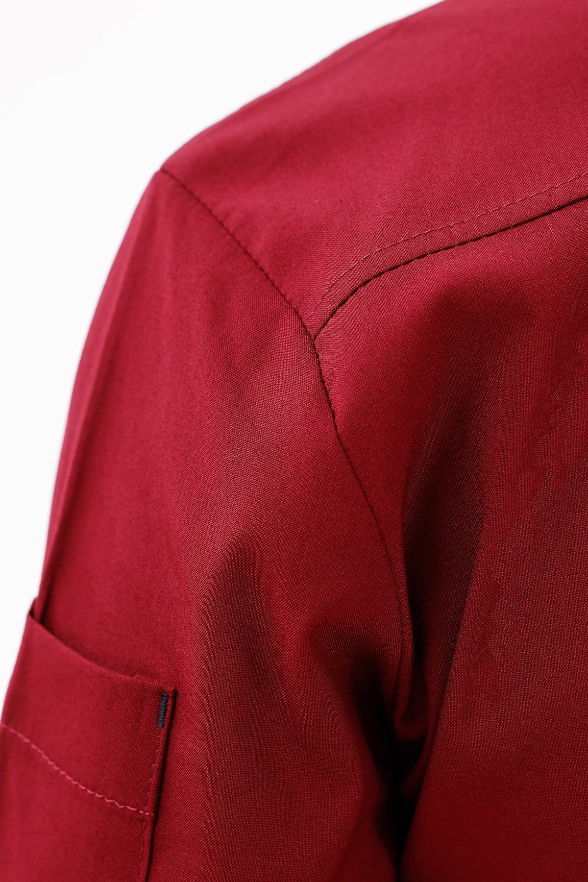 Erkek Apollon Bordo (Chef-Ceketi)