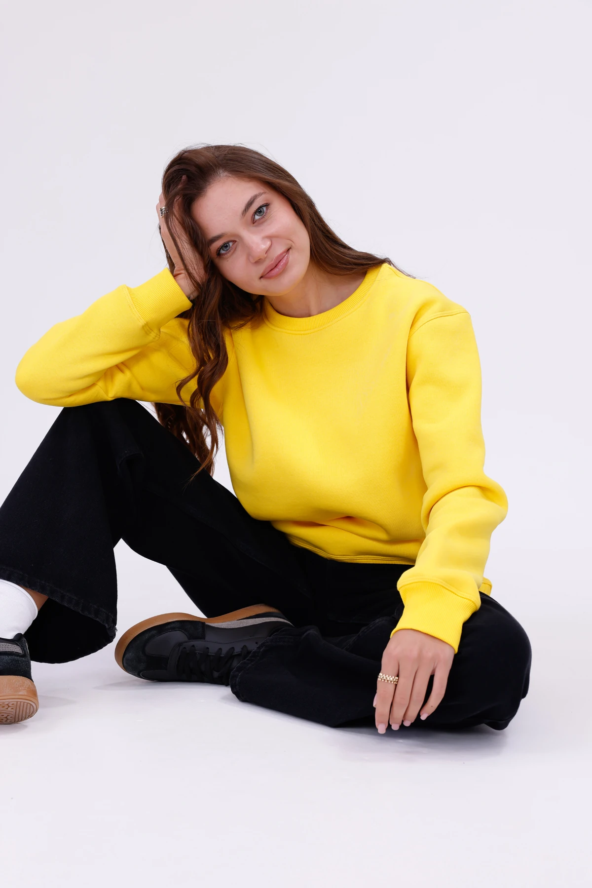 Kadın Nova-Sarı (Sweatshirt)