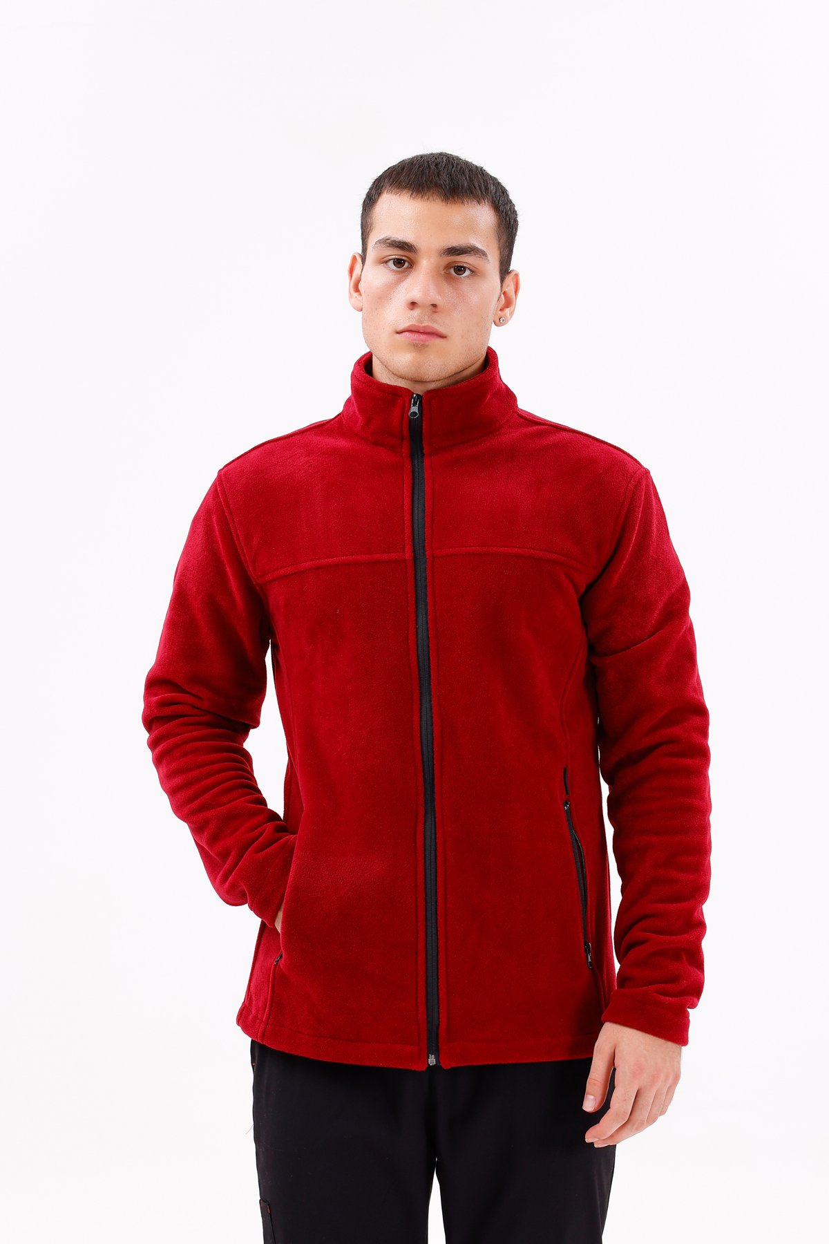 Erkek Aqua Bordo (Polar-Ceket)