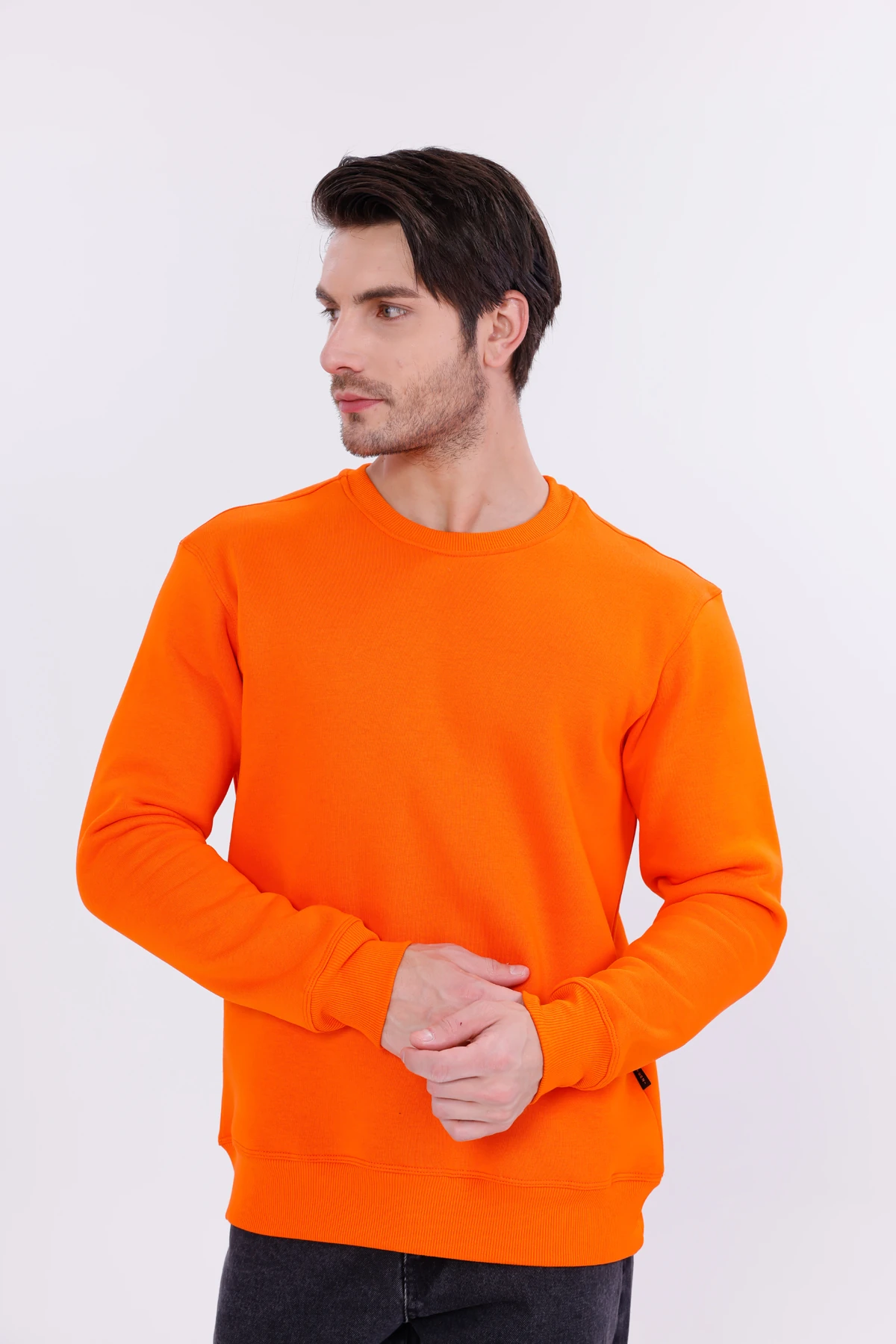 Erkek Nova-Turuncu (Sweatshirt)