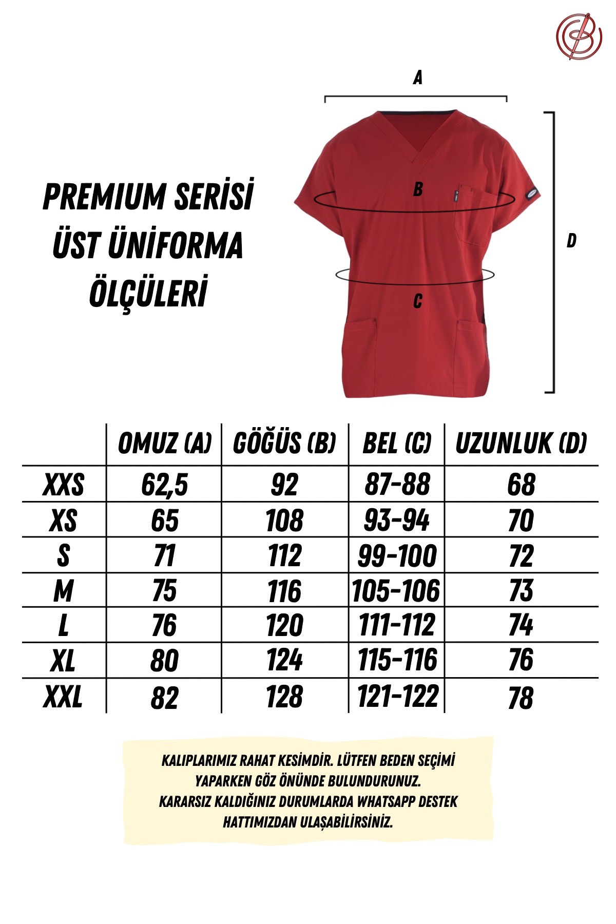 Kadın Y-PREMIUM Haki (Tek-Üst) Likralı Scrubs