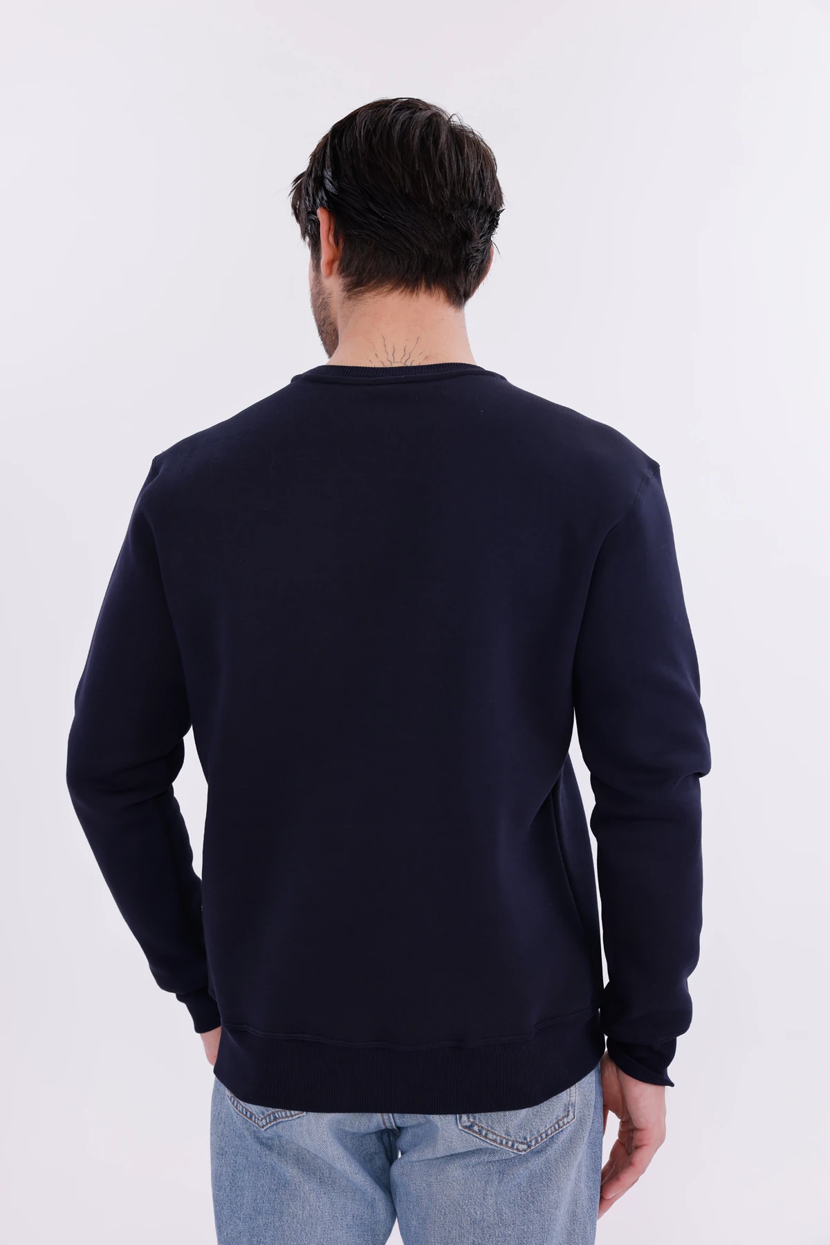 Erkek Nova-Lacivert (Sweathirt)