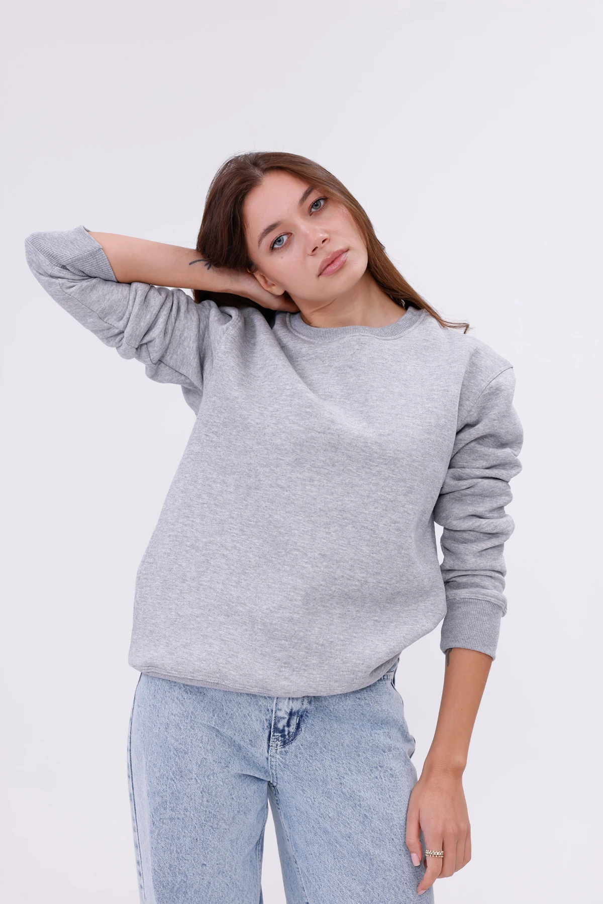 Kadın Nova-Gri (Sweatshirt)