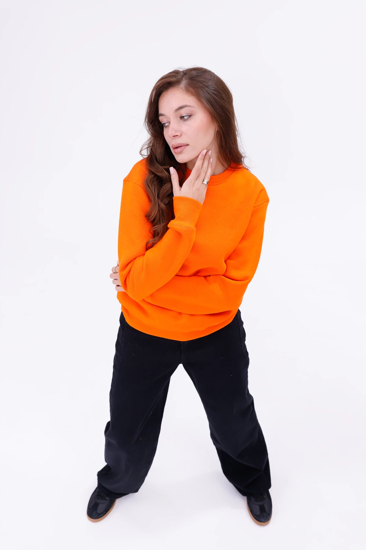 Kadın Nova-Turuncu (Sweatshirt)