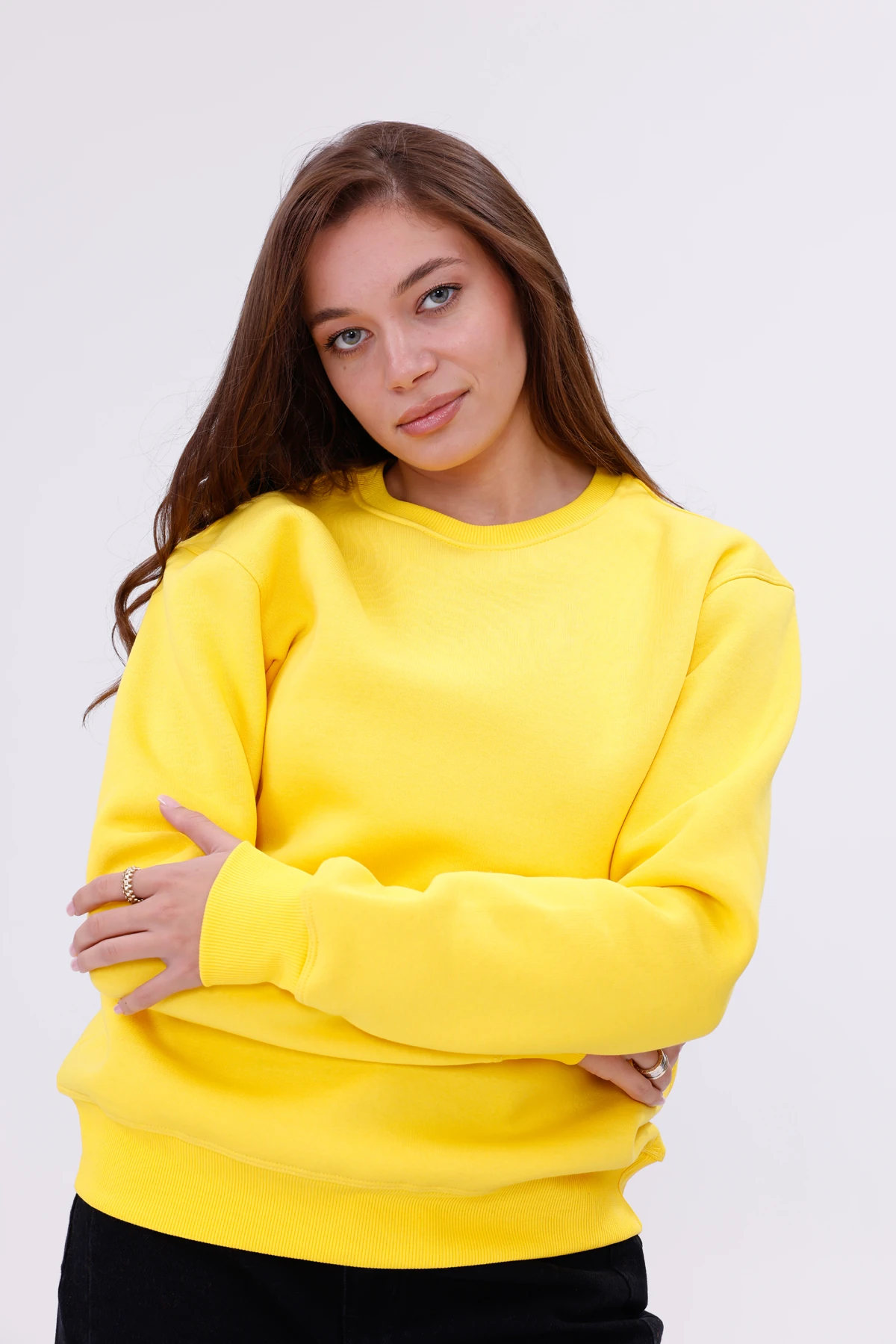 Kadın Nova-Sarı (Sweatshirt)