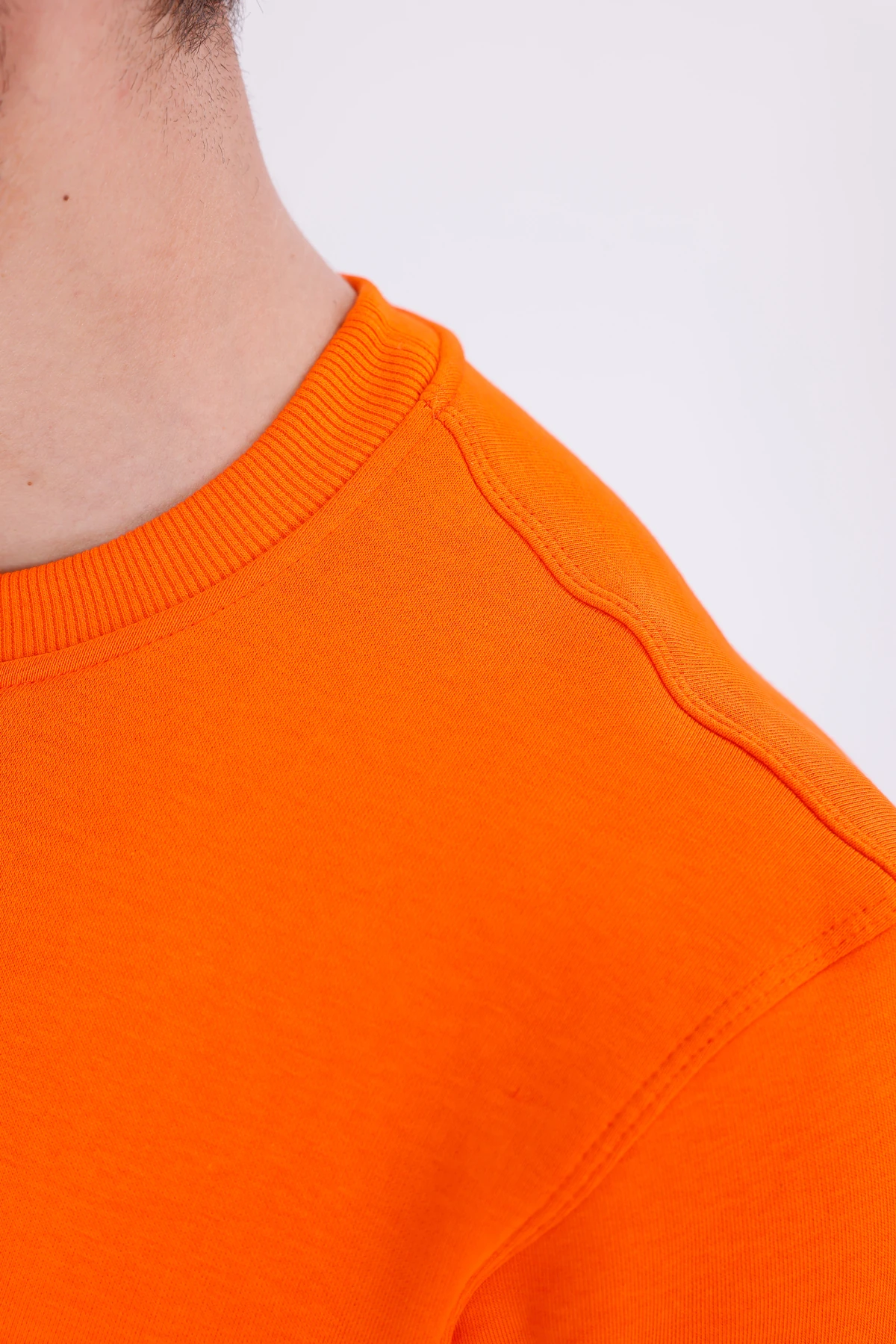 Erkek Nova-Turuncu (Sweatshirt)