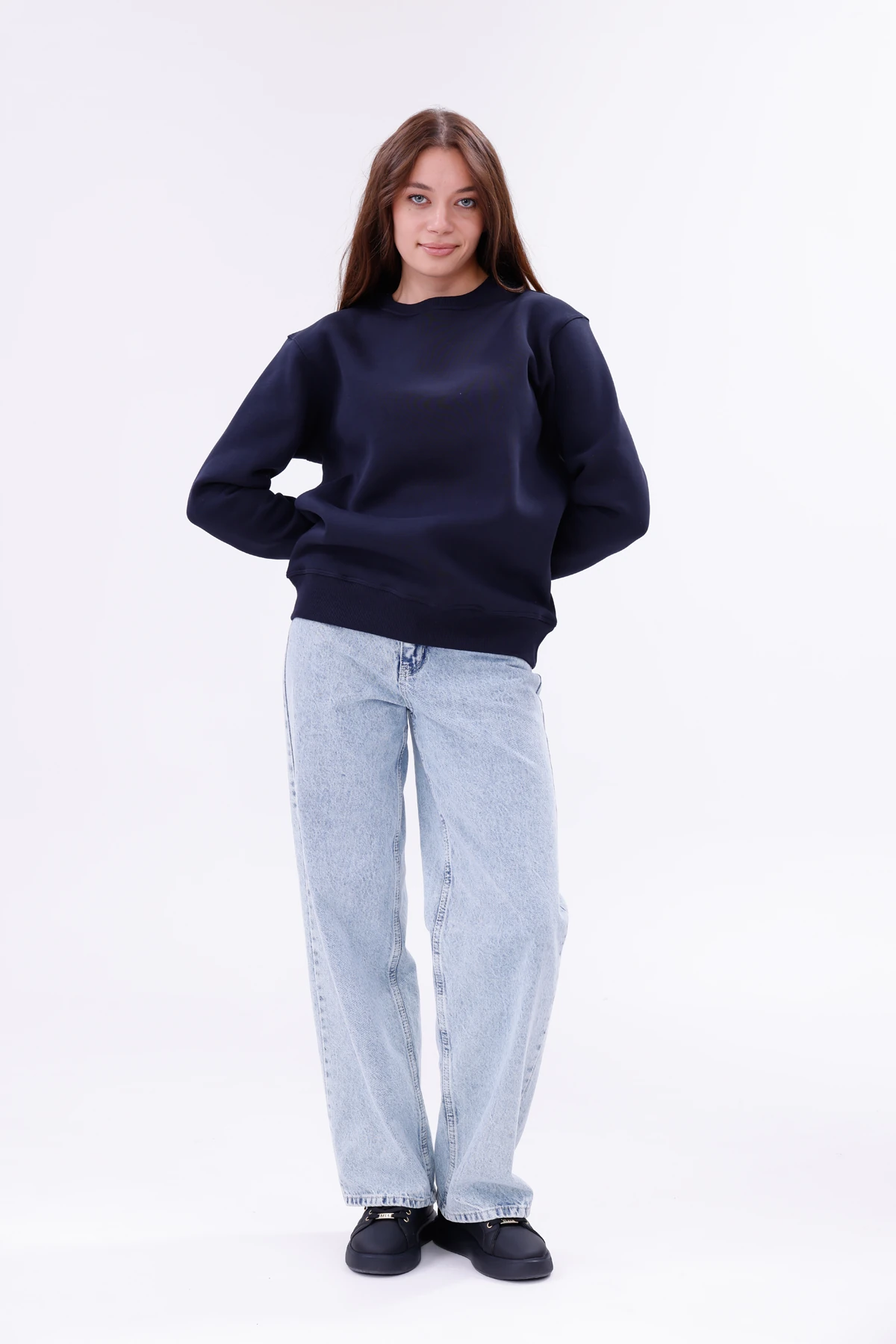 Kadın Nova-Lacivert (Sweatshirt)