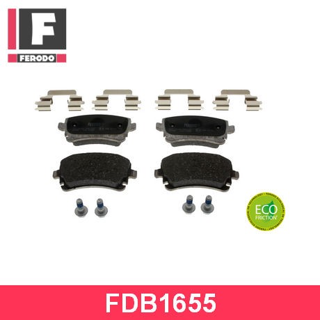 FDB-1655 4E0698451A Arka Fren Balatası A4 A6 A8  02-08 
