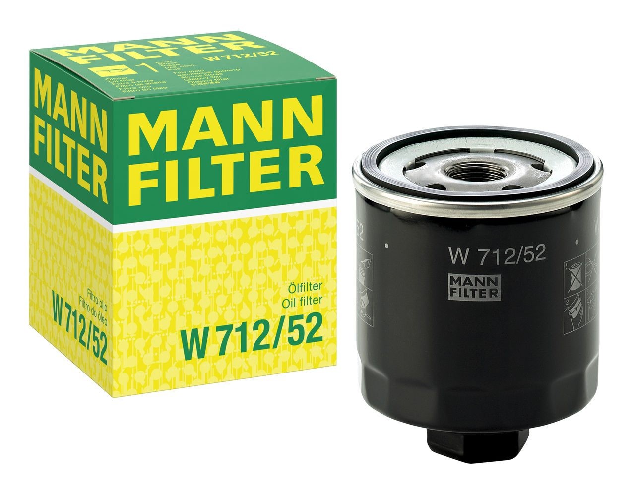 MAN-W 712/52 Yağ Filtresi POLO IBIZA FABIA GOLF4  030115561AB