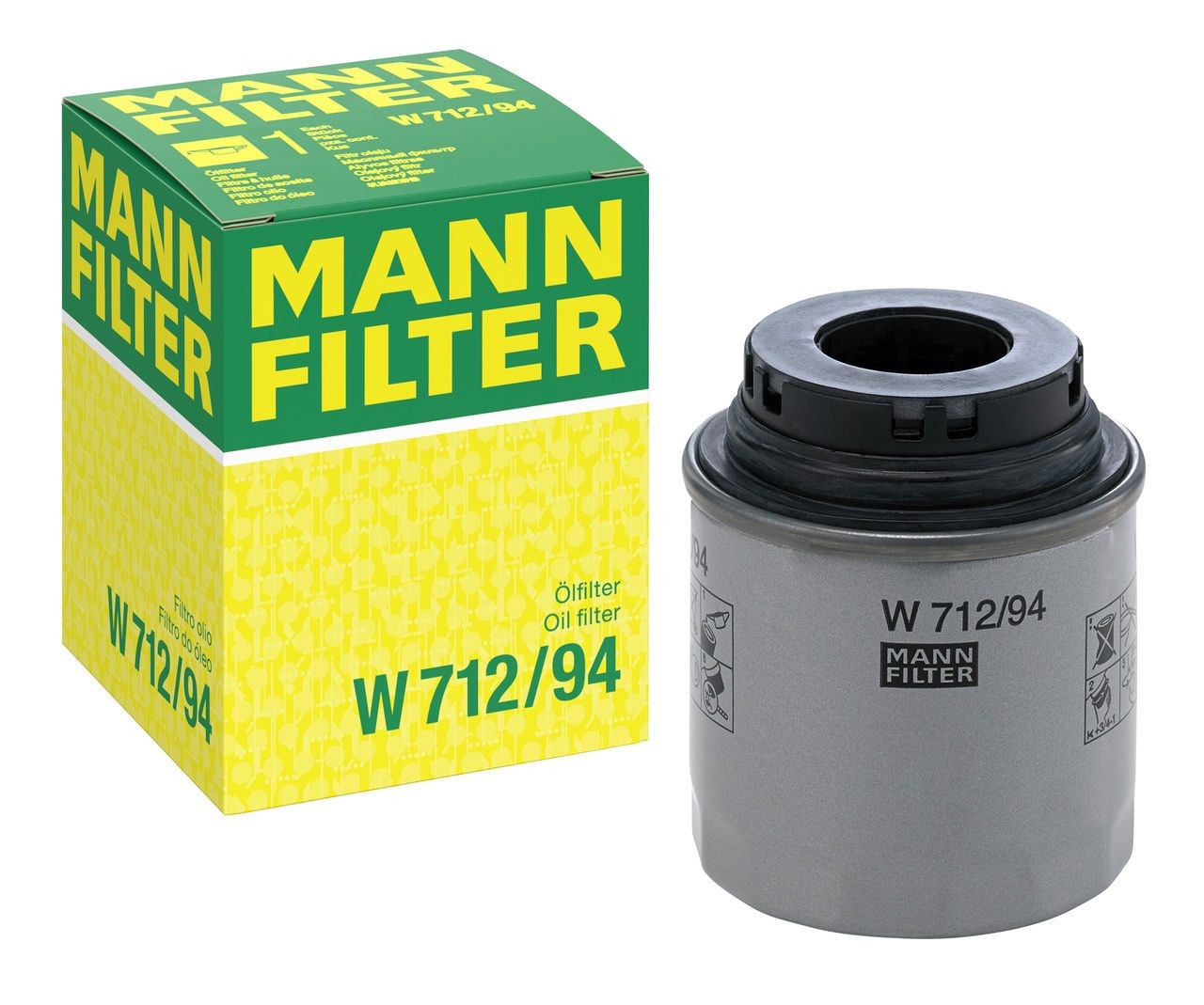 MAN-W 712/94 Yağ Filtresi GOLF6 JETTA 1.2-1.4TSI  03C115561H