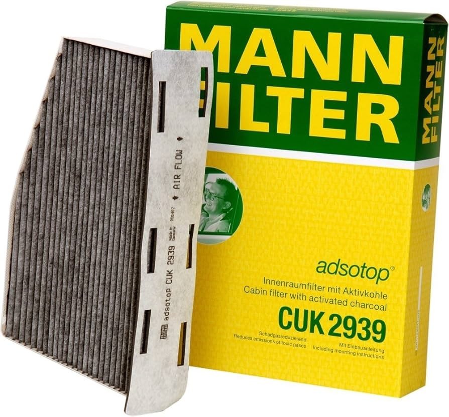 MAN-CUK 2939 Karbonlu Polen Filtresi GOLF5 PASSAT A3  1K1819653