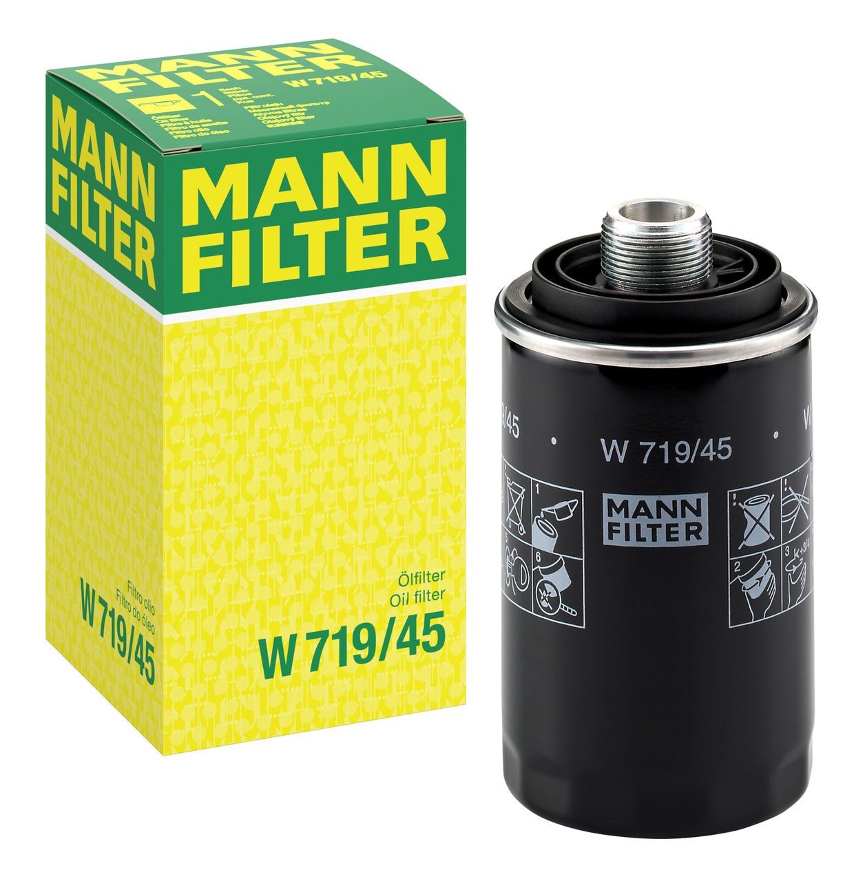 MAN-W 719/45 Yağ Filtresi A4 A5 PASSAT 2.0TFSI  06J115403C
