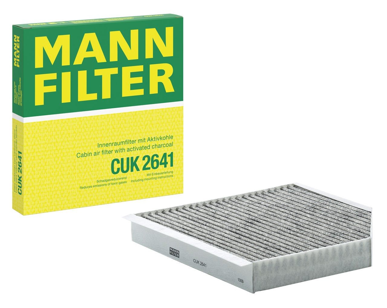 MAN-CUK 2641 Karbonlu Polen Filtresi A6 A7 A8  4H0819439