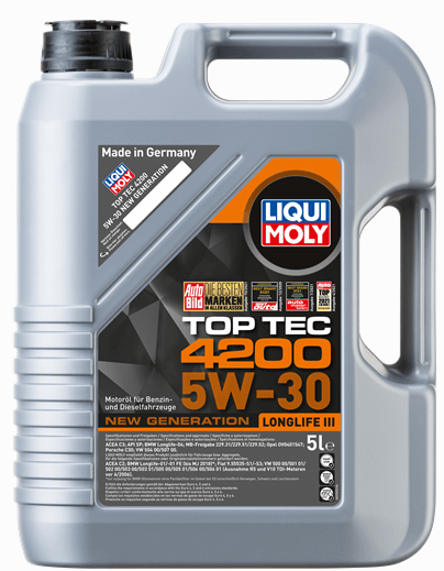 LIQUI MOLY Top Tec 4200 5W30 5 LİTRE 