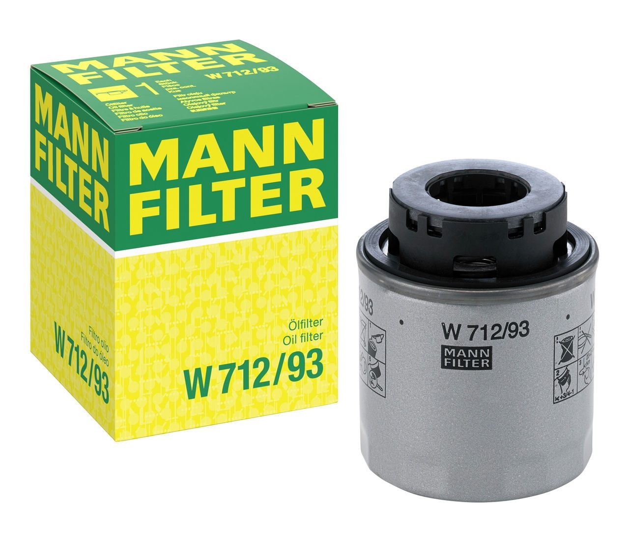 MAN-W 712/93 Yağ Filtresi GOLF5 JETTA PASSAT 1.4TSI  03C115561B