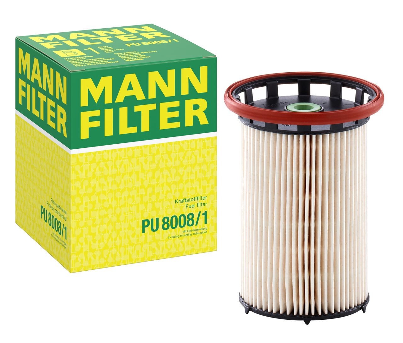 MAN-PU 8008/1 Yakıt Filtresi PASSAT Q3 1.6-2.0TDI 7N0127177B