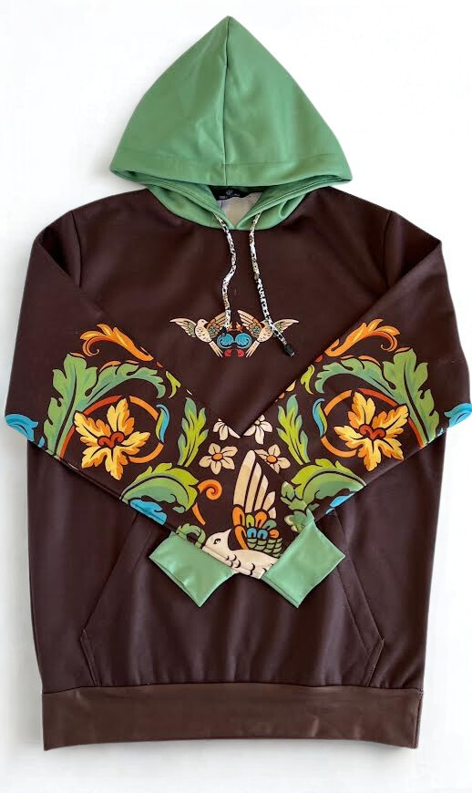 3D Baskılı Özel Tasarım Premium Kalite HOODIE&TAYT 2'li Takım