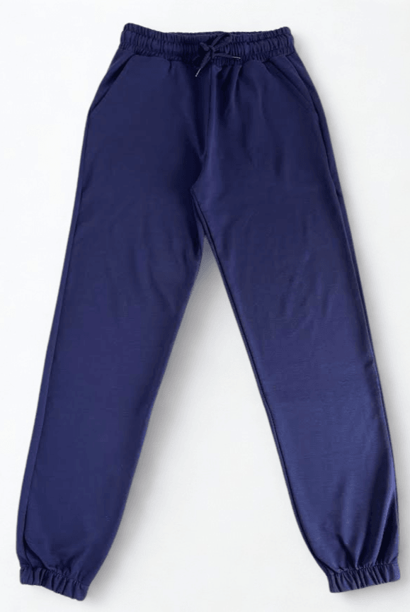 DUO-FLEX Jogger -Double Face Lastik Paça Unisex Eşofman Altı LACİVERT Renk