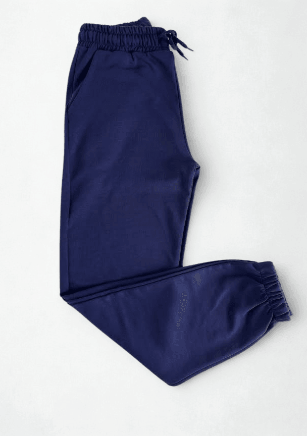 DUO-FLEX Jogger -Double Face Lastik Paça Unisex Eşofman Altı LACİVERT Renk