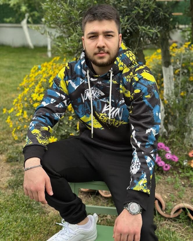 3D Baskılı Özel Tasarım Premium Kalite Unisex NEON Desenli HOODIE