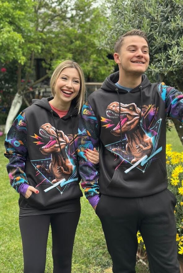 3D Baskılı Özel Tasarım Premium Kalite Unisex HOODIE