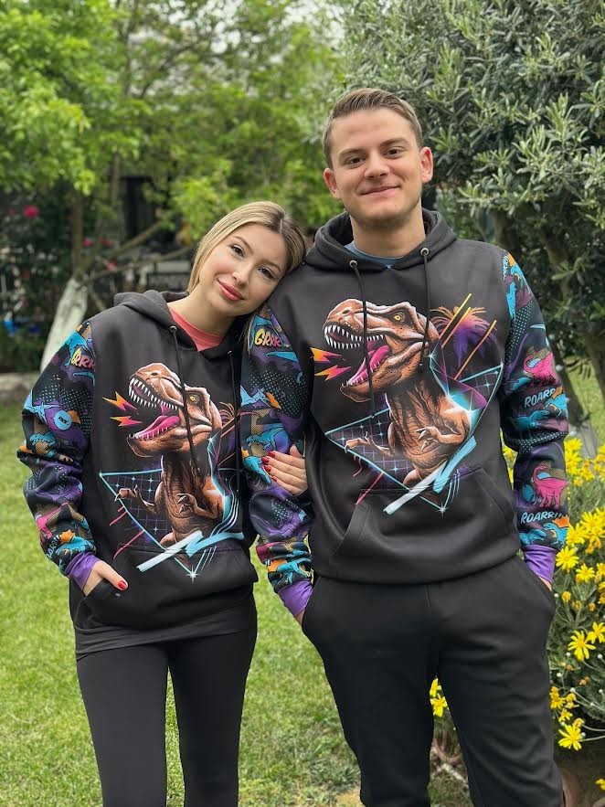 3D Baskılı Özel Tasarım Premium Kalite Unisex HOODIE