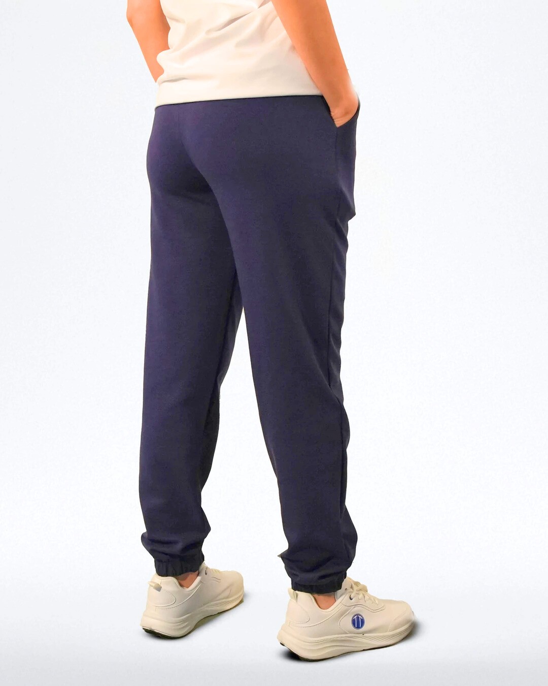 DUO-FLEX Jogger -Double Face Lastik Paça Unisex Eşofman Altı LACİVERT Renk