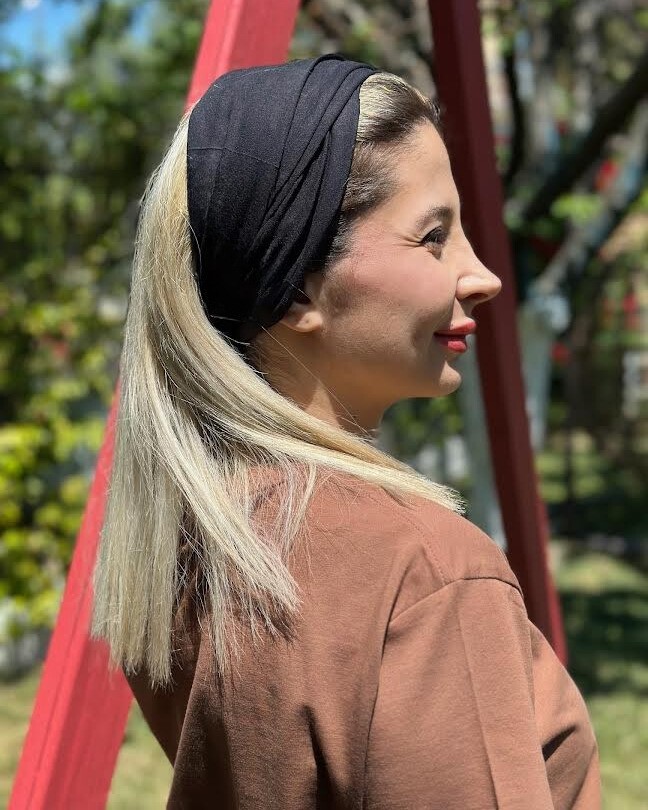 Çok Amaçlı Spor SİYAH Bandana