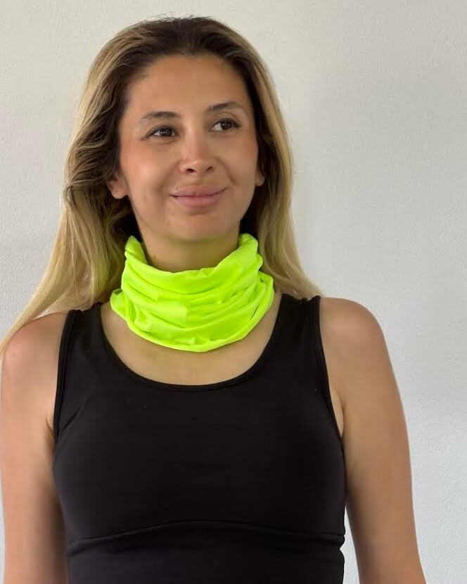 Çok Amaçlı Spor NEON YEŞİL Bandana