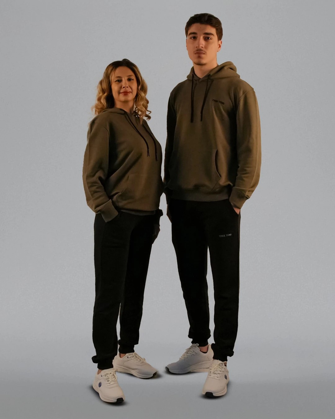 Mevsimlik Üç İplik Diagonel Kumaş Modern SİYAH Alt Unisex Eşofman