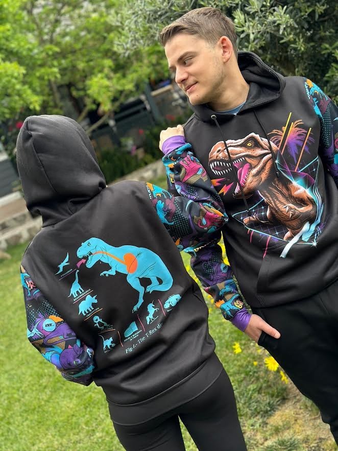 3D Baskılı Özel Tasarım Premium Kalite Unisex HOODIE