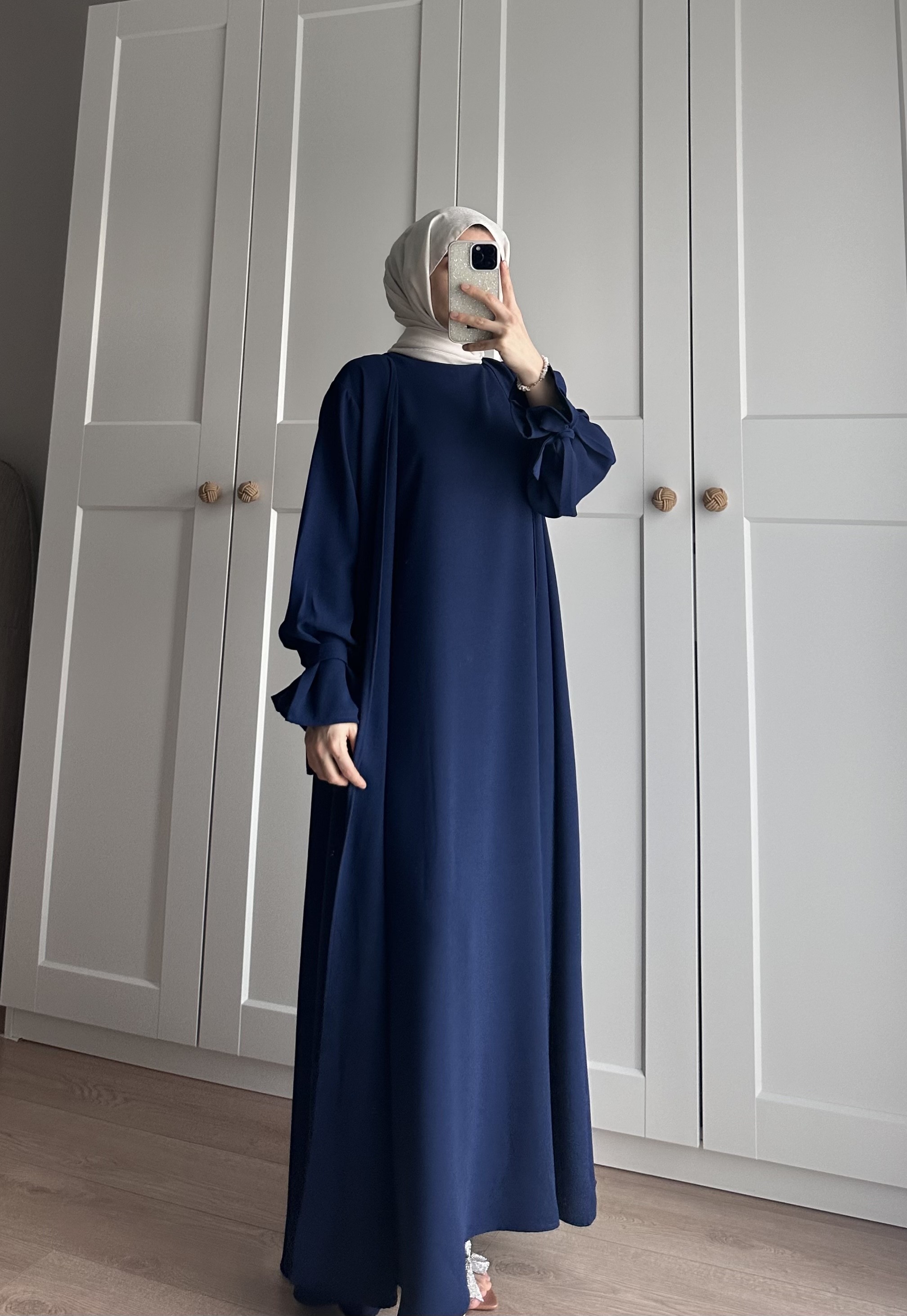 Sley Abaya - Lacivert