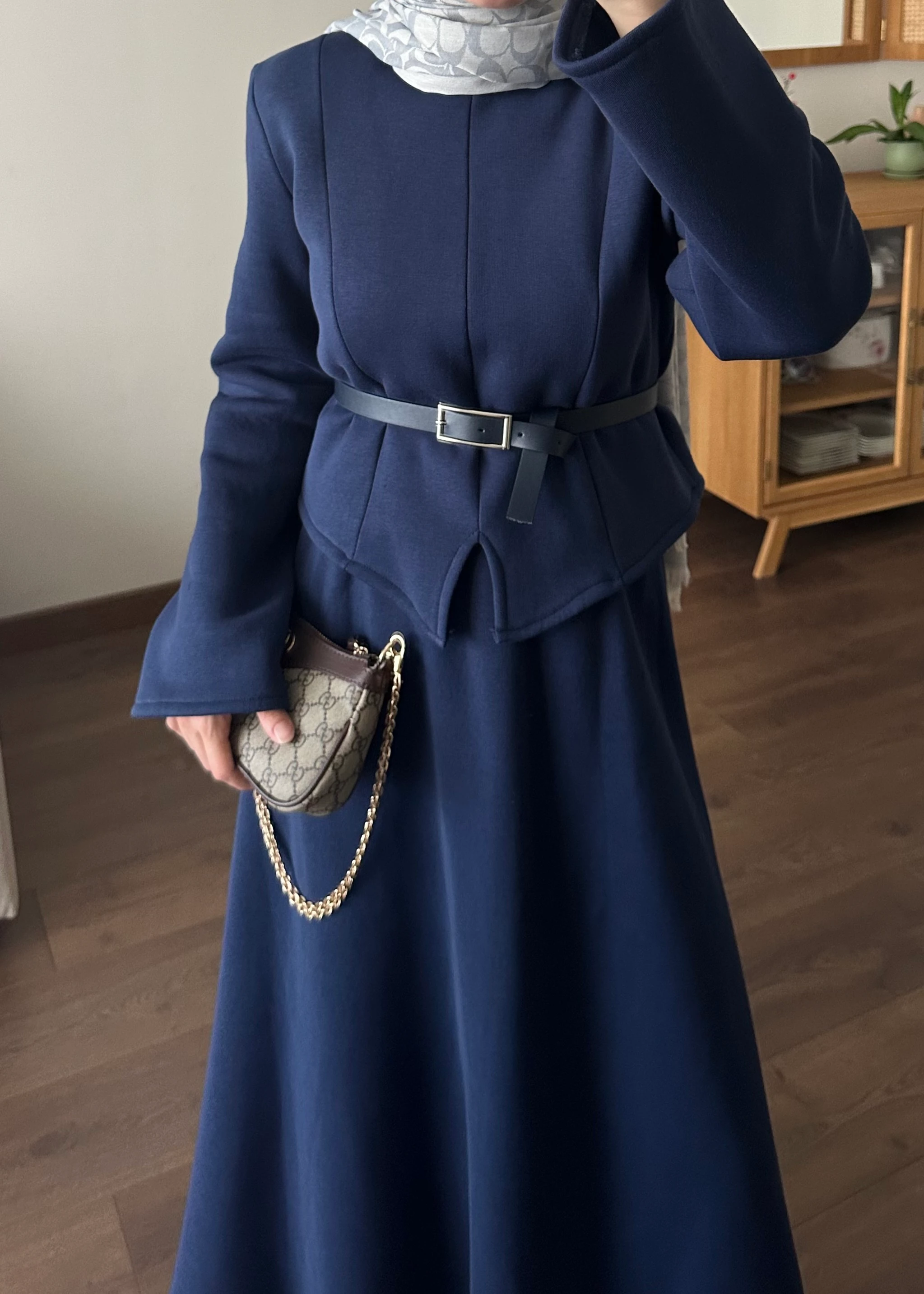 VELORA ETEKLİ TAKIM | Lacivert