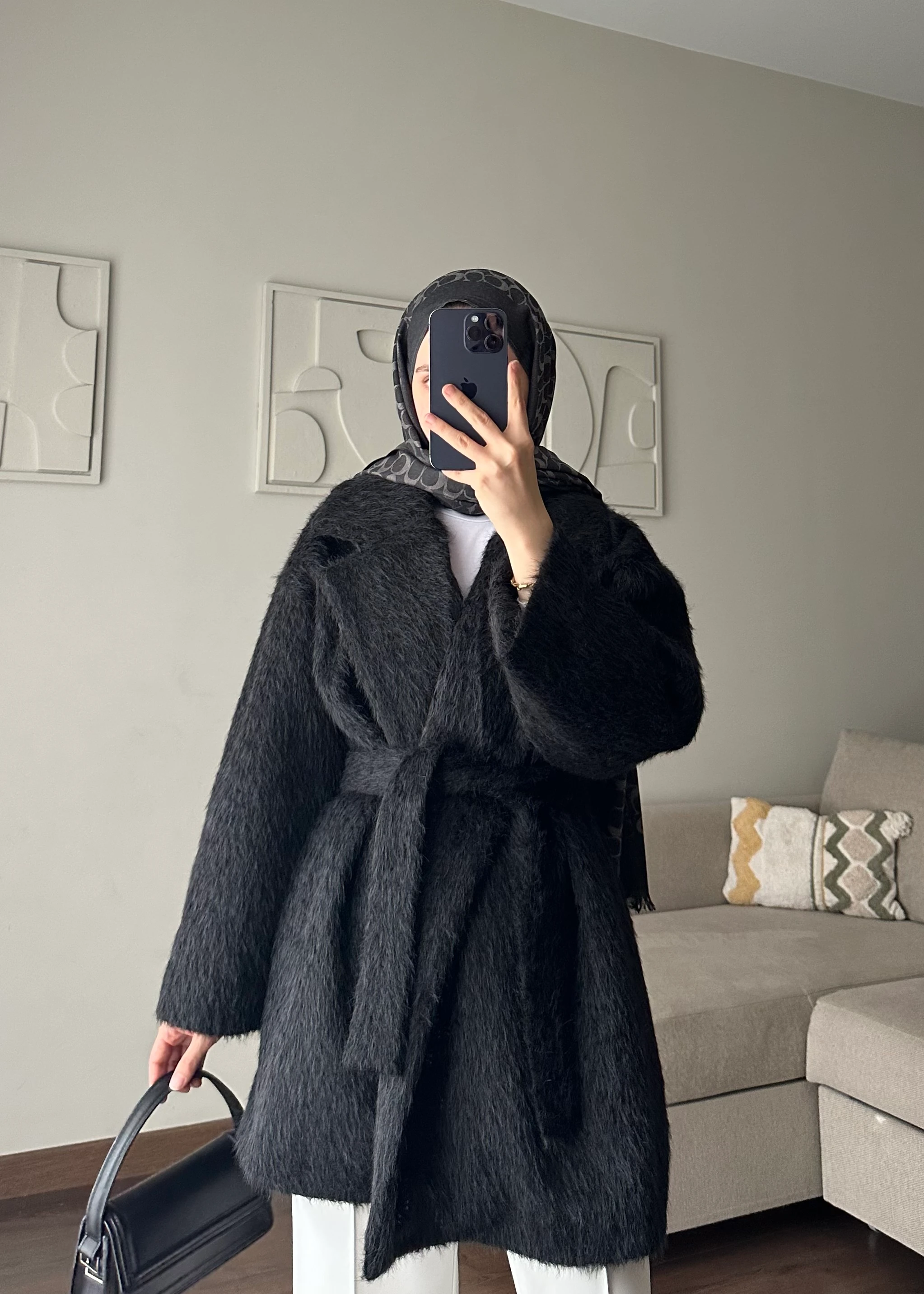 VALERİA KÜRK | Siyah 