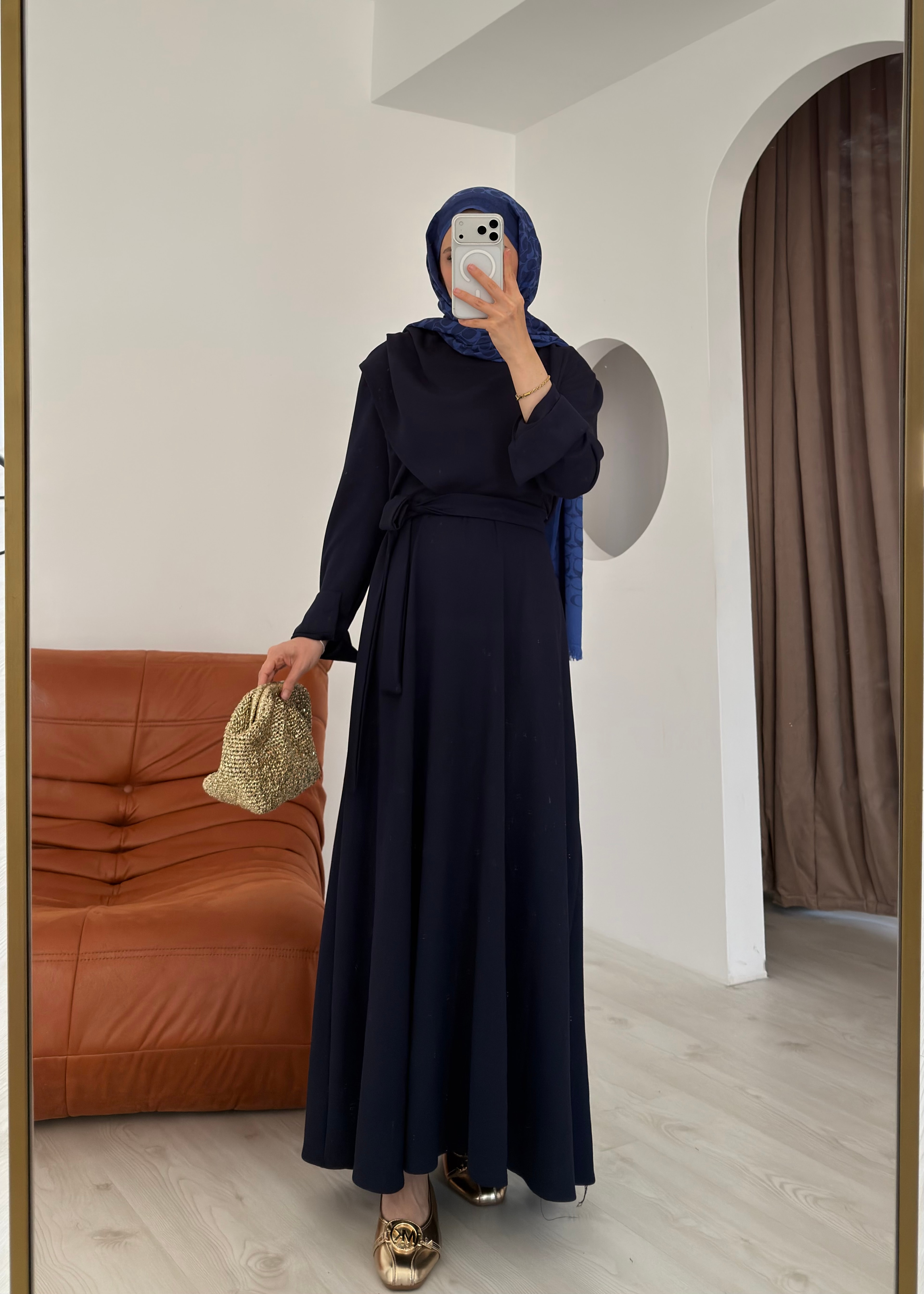 LOLY OYSHO ELBİSE | Lacivert