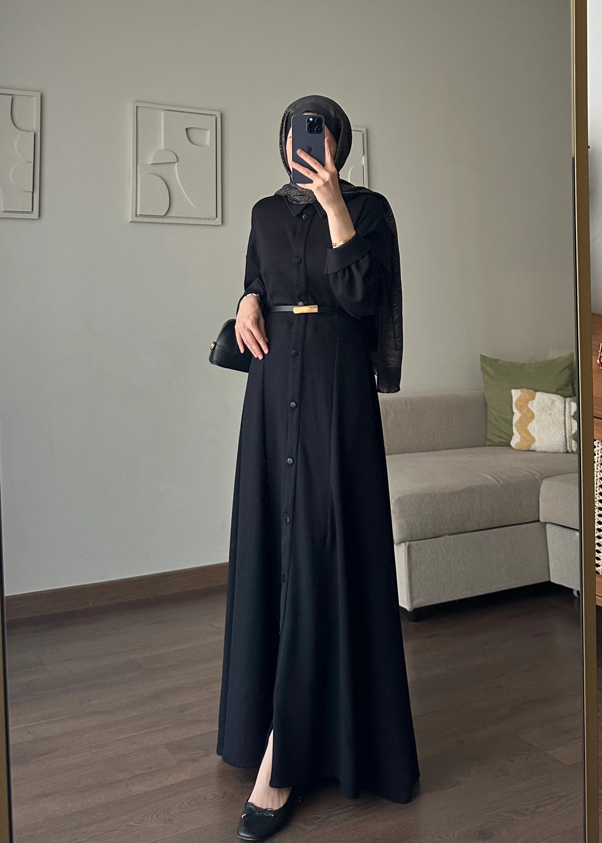 LOSH OYSHO ELBİSE | Siyah 