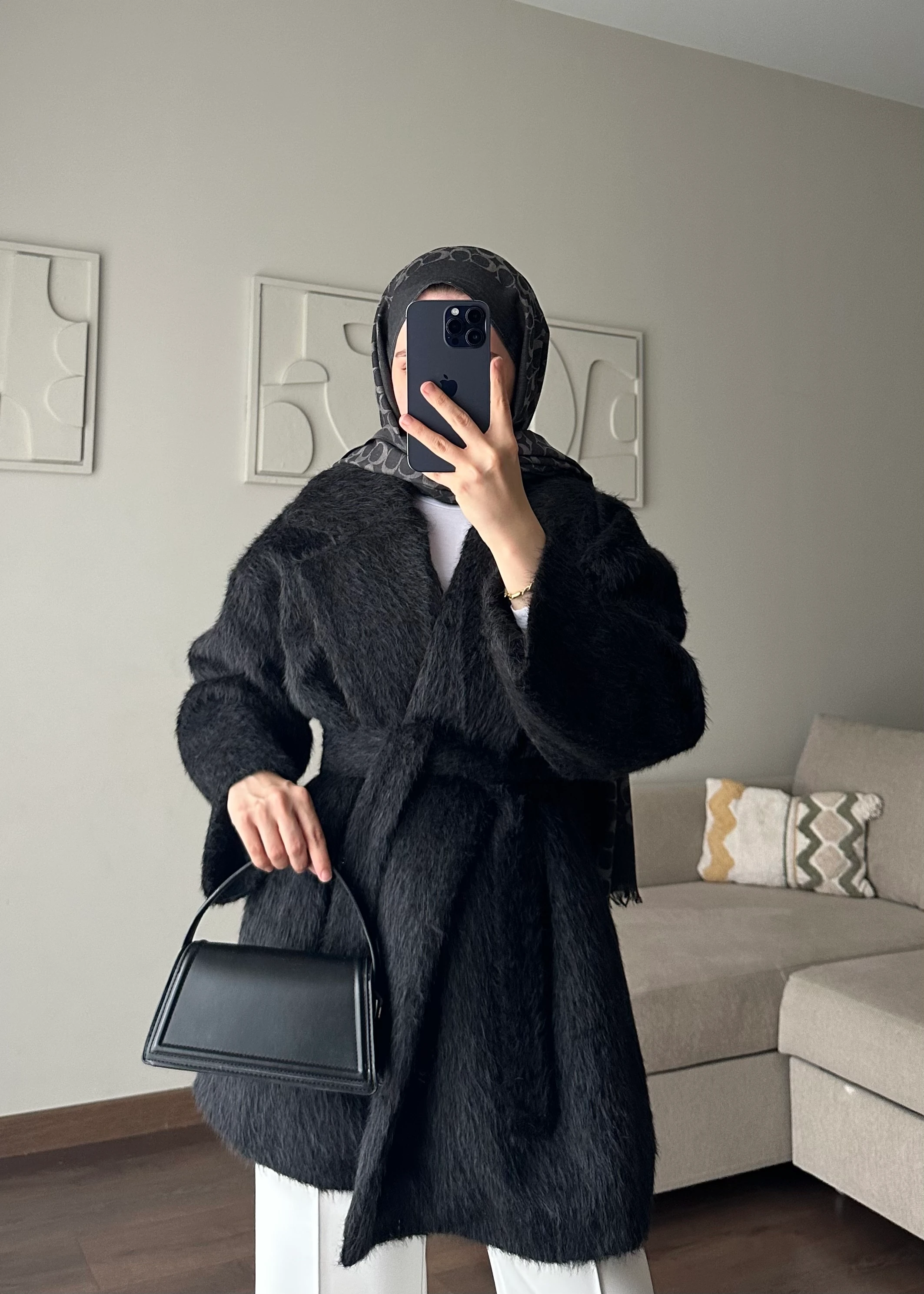 VALERİA KÜRK | Siyah 