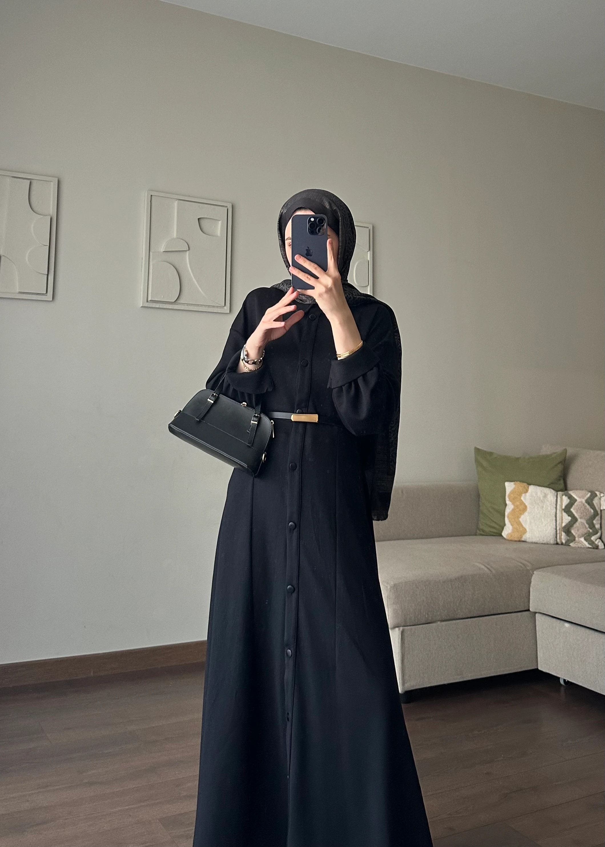 LOSH OYSHO ELBİSE | Siyah 