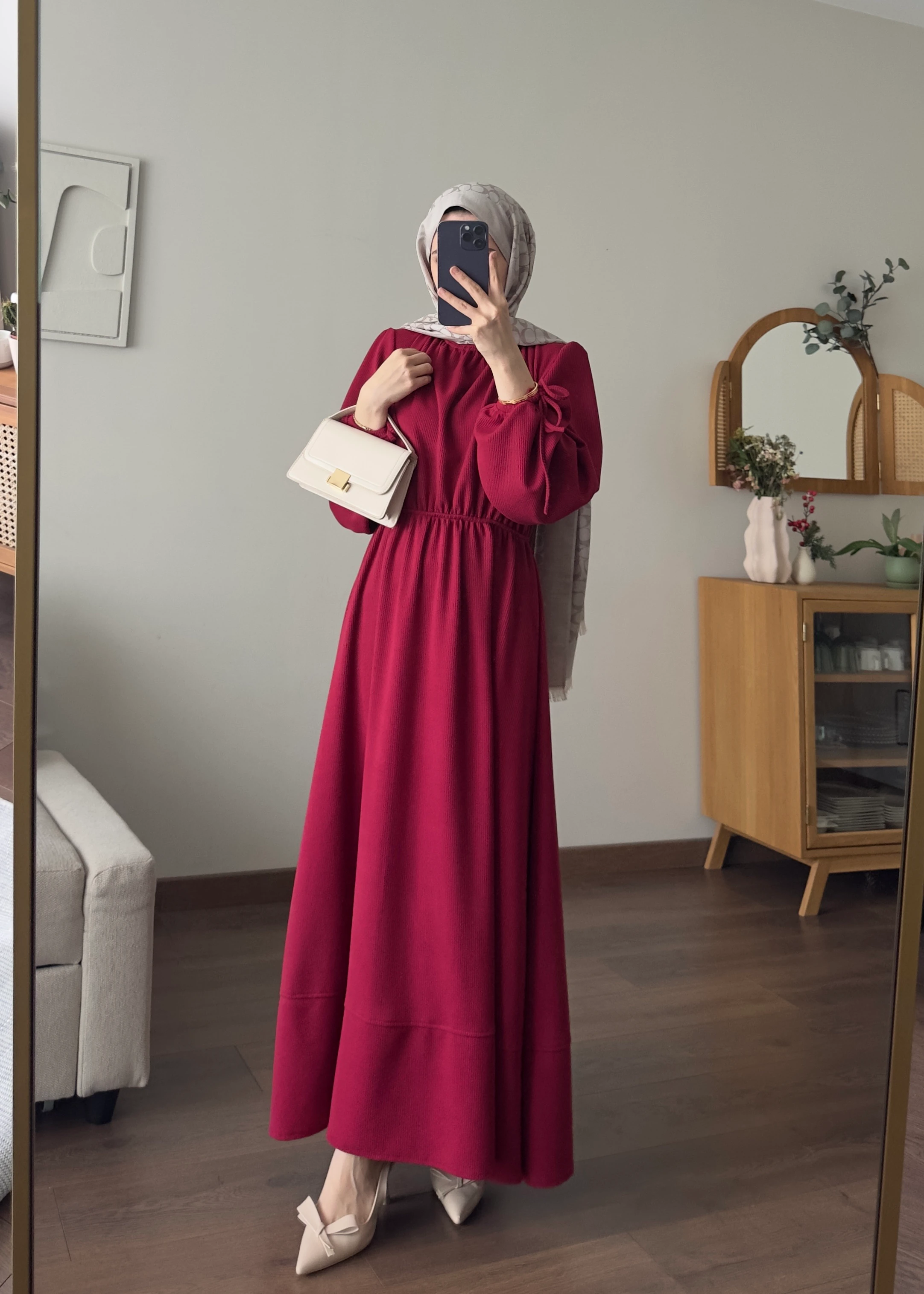 KESRY FİTİLLİ ELBİSE | Fuşya