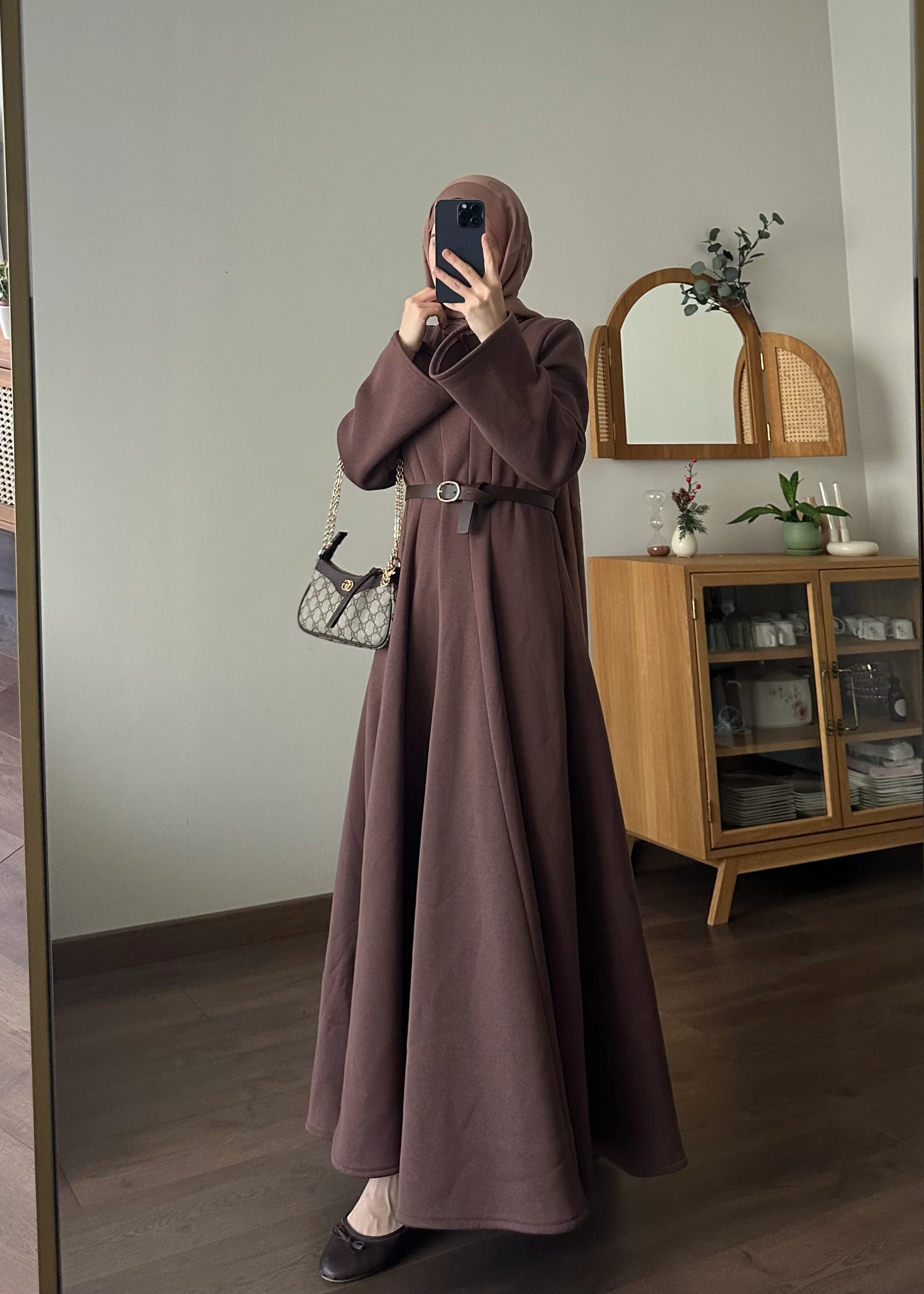 ROYAL ELBİSE | Kahve 