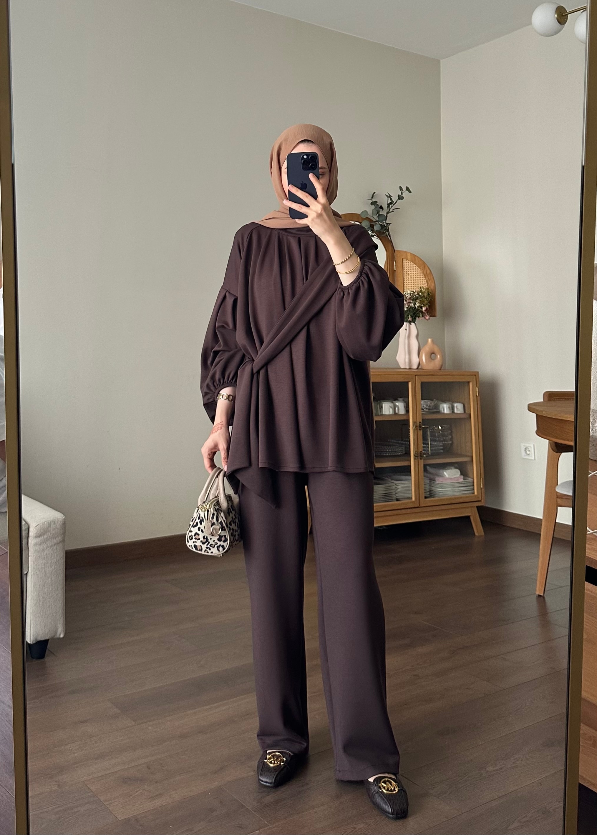 LİVYA OYSHO TAKIM | Kahve
