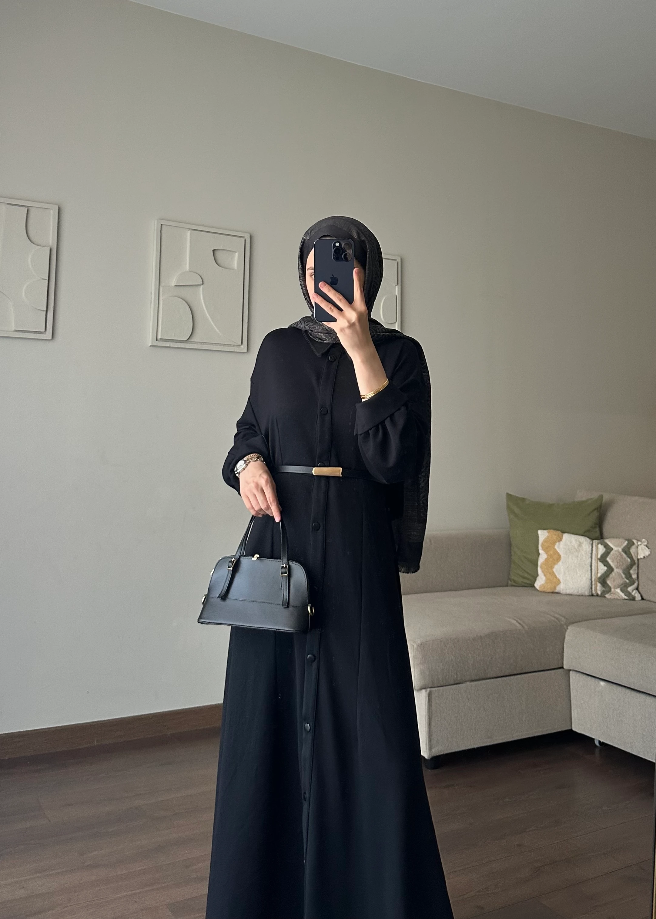 LOSH OYSHO ELBİSE | Siyah 