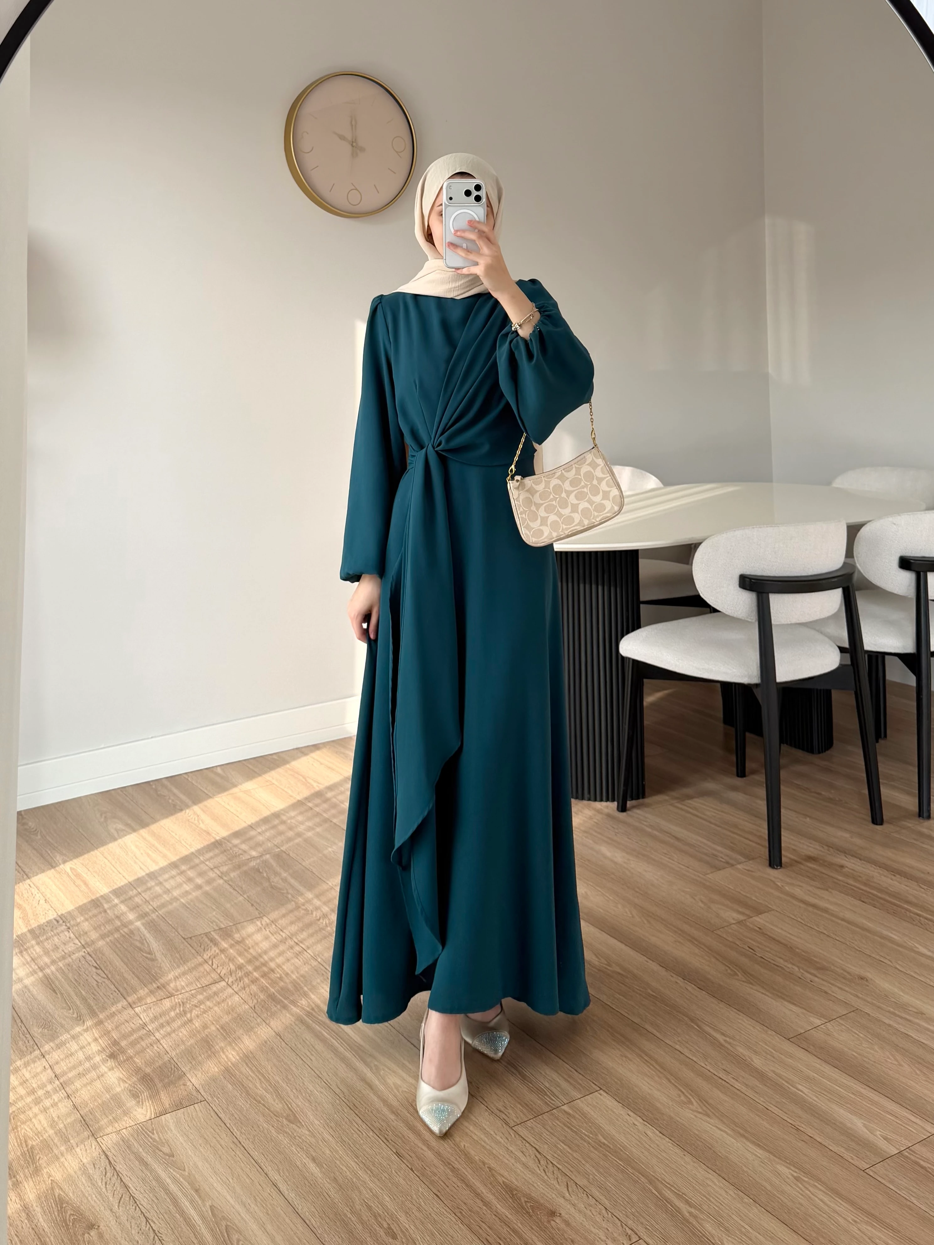 MOLA ELBİSE | Petrol 