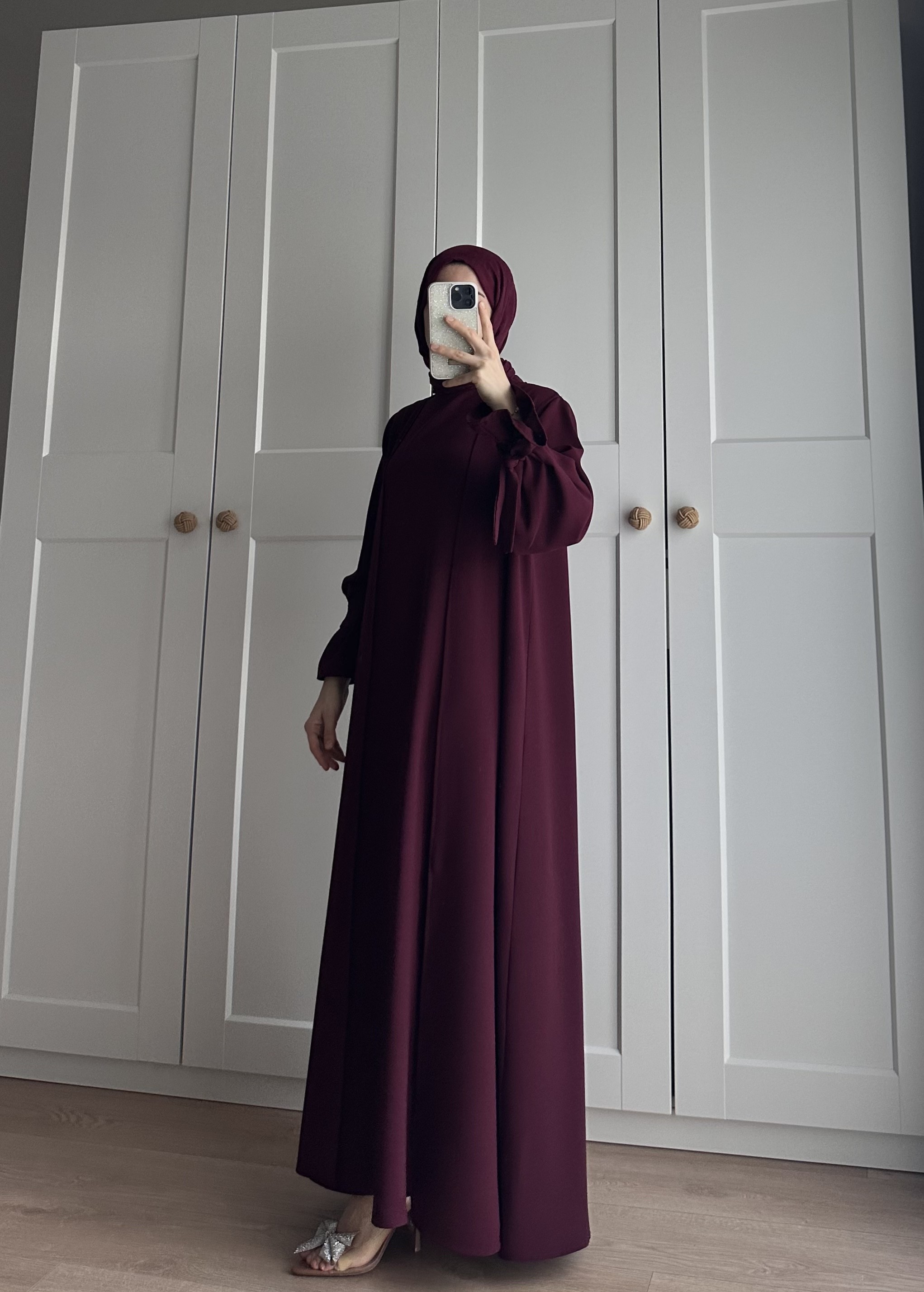Sley Abaya - Bordo