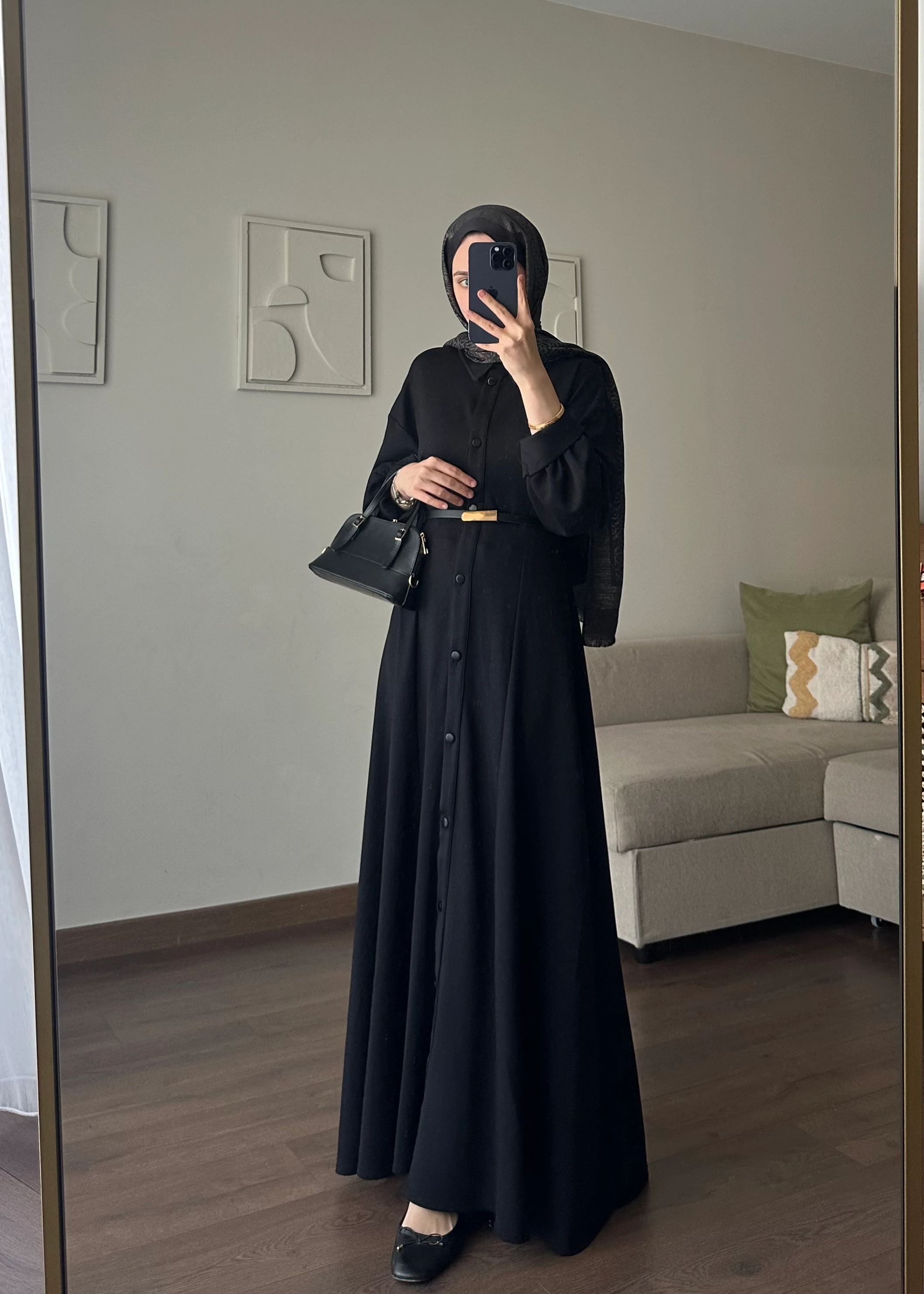 LOSH OYSHO ELBİSE | Siyah 