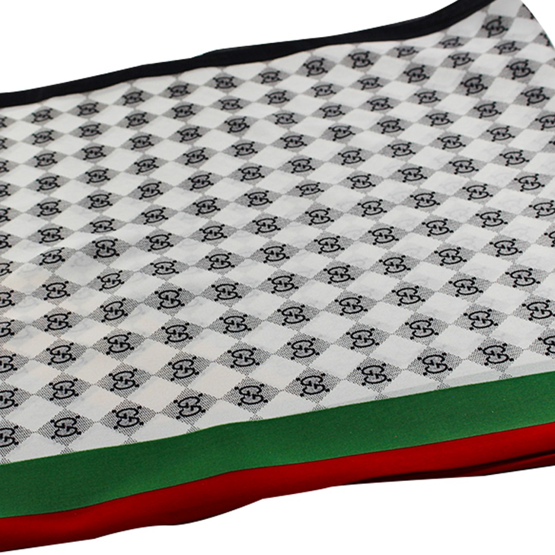 Gucci Logo Desenli Eşarp