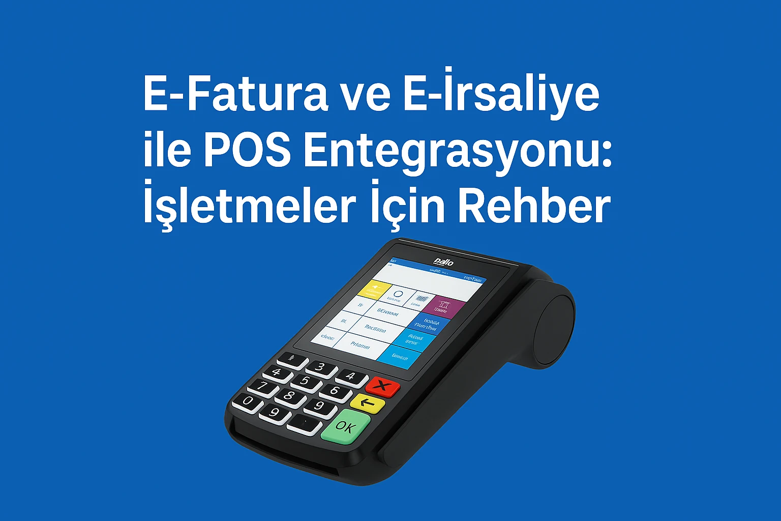 E-fatura ve E-irsaliye ile POS Entegrasyonu: İşletmeler İçin Rehber