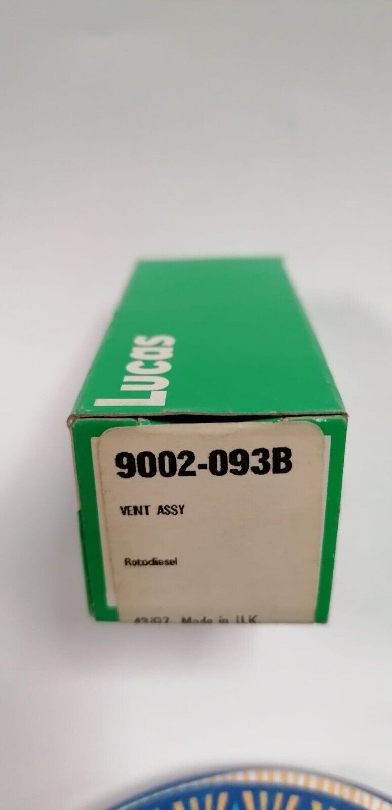 Genuine Lucas CAV Delphi  banjo bolt with bleed - vent screw 7123-339D