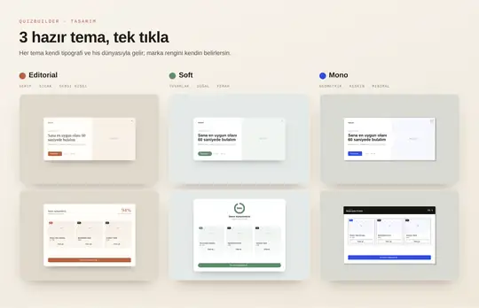 Quiz Builder ekran görüntüsü 3