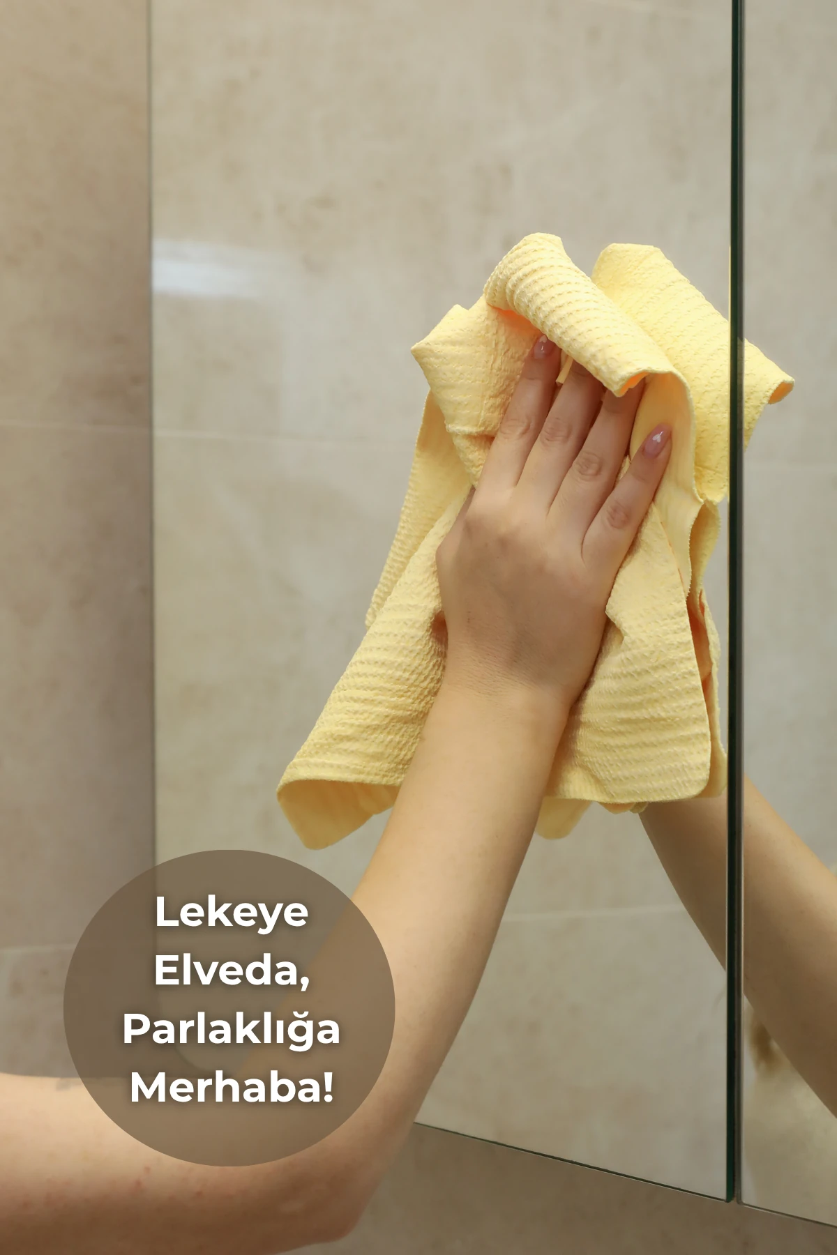 NoxClean Sarı PVA Sünger Bez – Süper Emici, Tüy Bırakmaz, Çok Amaçlı Temizlik Bezi